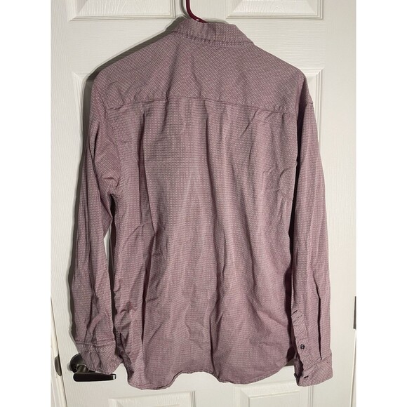 JB Holt Long Sleeve Athletic Fit Button Down Long Sleeve XL MENS RED - Picture 7 of 8